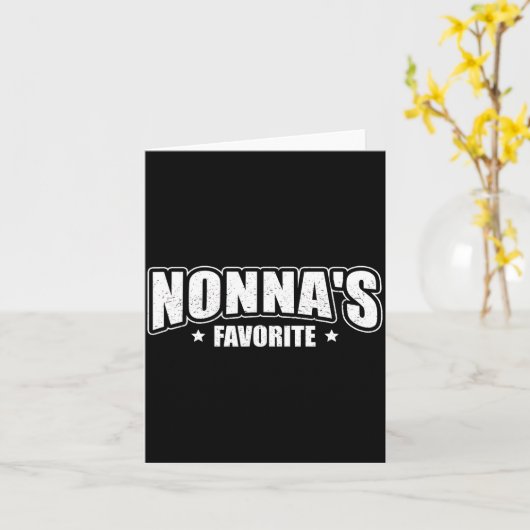 Nonna's Favorite Kaart (Gele Bloem)