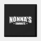 Nonna's Favorite  Magneet (Voorkant)