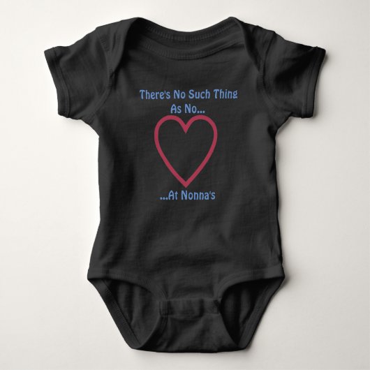 Nonna's Guy T-Shirt Baby Bodysuit (Voorkant)