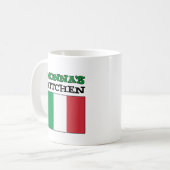 Nonna's Keuken Italiaanse vlag Koffiemok (Voorkant links)