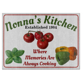 Nonna's Keukenglazen snijbord Snijplank