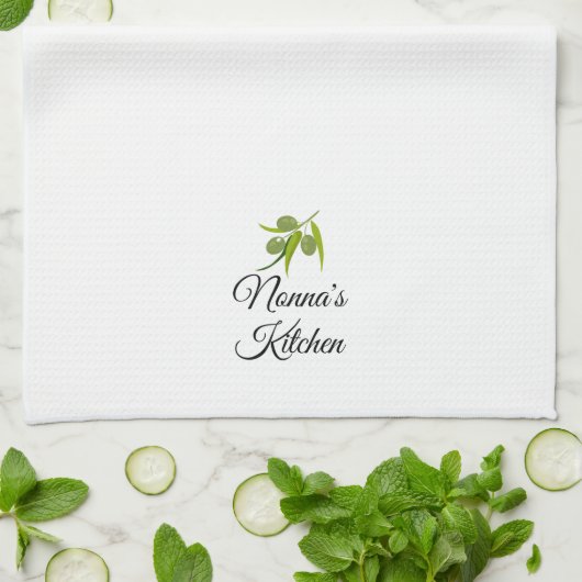 Nonna's keukenhanddoek (Gevouwen)