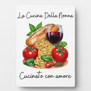Nonna's keukenplaque fotoplaat