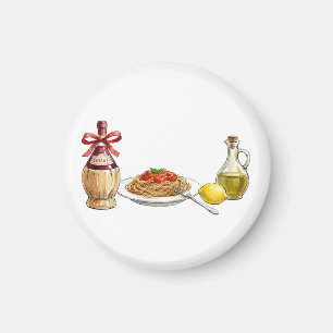 Nonna's Kitchen Coquette Esthetiek - Italiaanse Zo Magneet