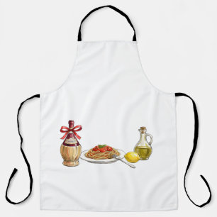 Nonna's Kitchen Coquette Esthetiek - Italiaanse Zo Schort