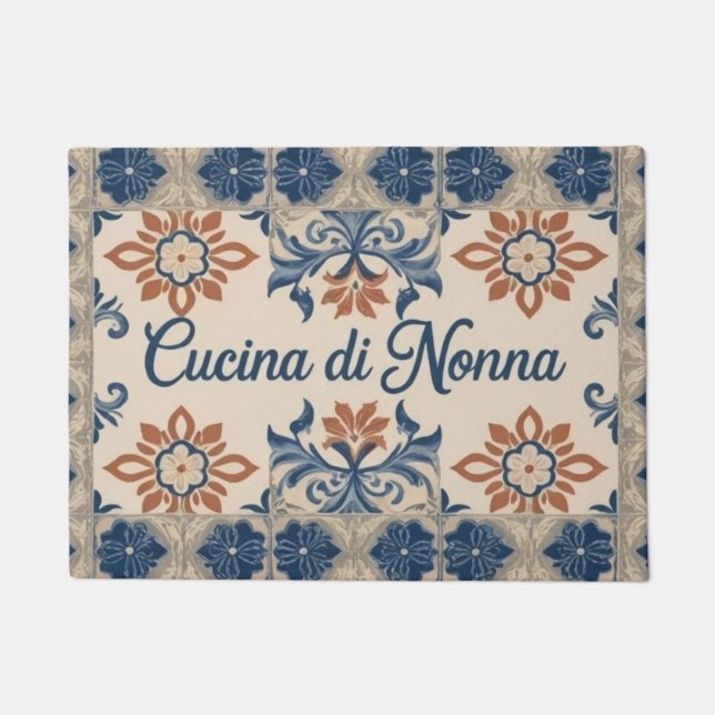 Nonna's Kitchen Deurmat (Voorkant)