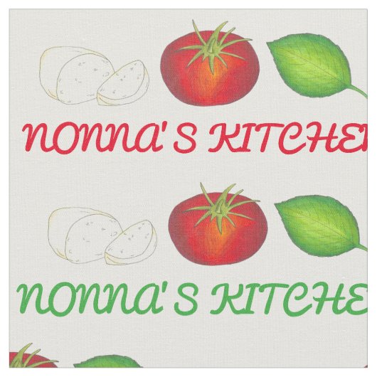 Nonna's Kitchen Italiaans grootmoedervoedsel koken Stof (Close Up)