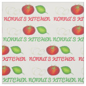 Nonna's Kitchen Italiaans grootmoedervoedsel koken Stof (Swatch)
