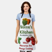 Nonna's Kitchen Schort (Gedragen)