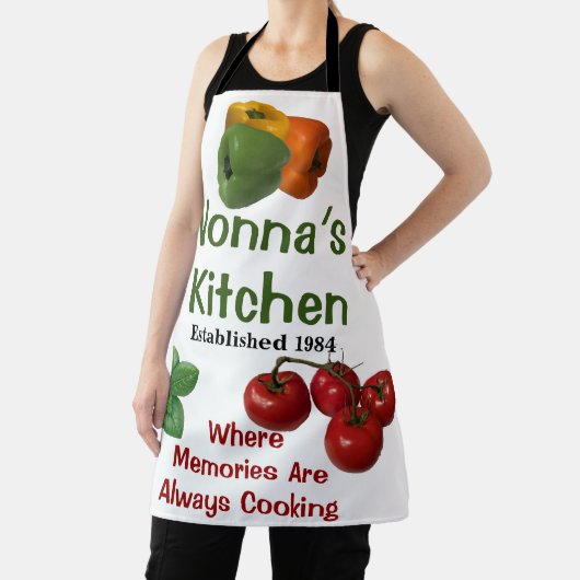 Nonna's Kitchen Schort (Insitu)