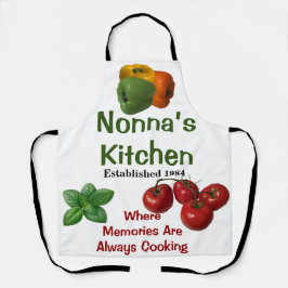 Nonna's Kitchen Schort