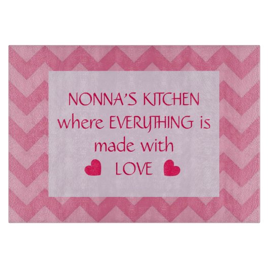 Nonna's Kitchen Snijplank (Voorkant)