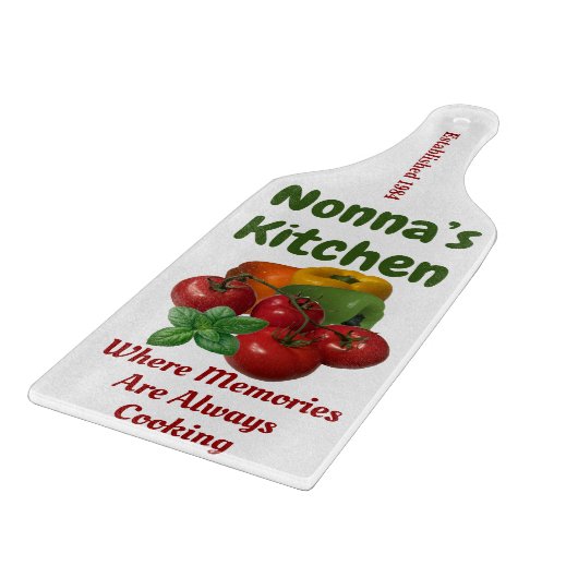 "Nonna's Kitchen" Snijplank (Hoek)