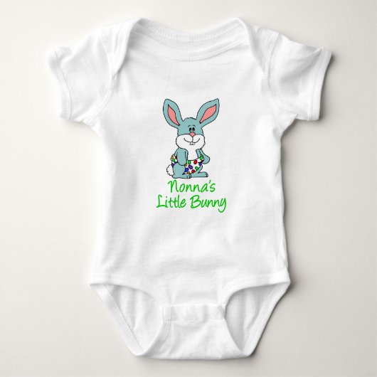 Nonna's kleine Bunny Romper (Voorkant)