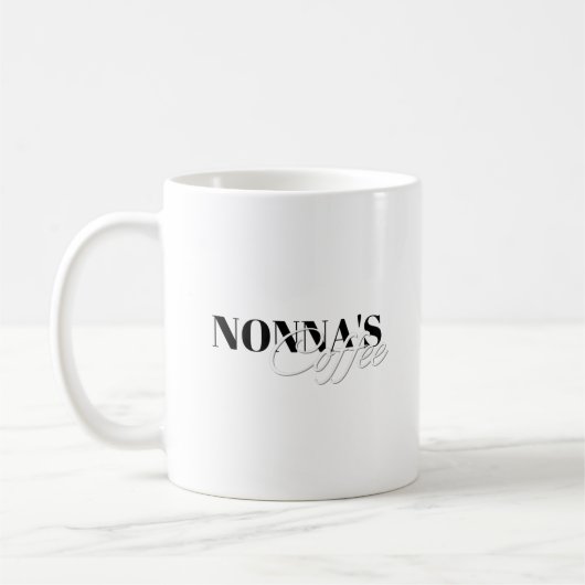 Nonna's koffie koffiemok (Links)
