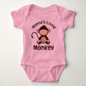 Nonnas Little Monkey Romper (Voorkant)