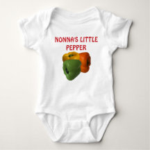 Nonna's Little Pepper Baby Bodysuit