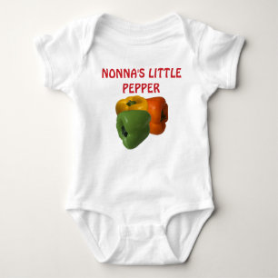 Nonna's Little Pepper Baby Bodysuit