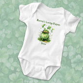Nonna's Lucky Charm Shamrock Pot of Gold Romper