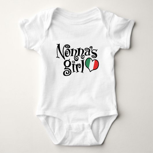 Nonna's Meisje Romper (Voorkant)