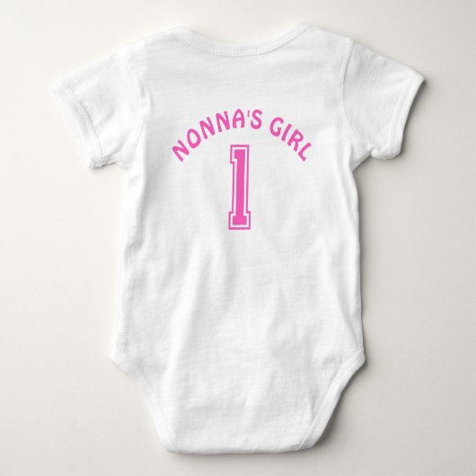 Nonna's Meisje T-Shirt (Achterkant)
