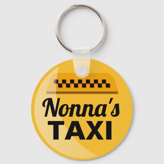 Nonna's Taxi Sleutelhanger (Voorkant)