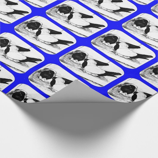 nonnen. 1980 cadeaupapier (Hoek)