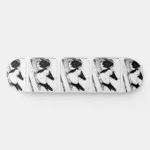 nonnen. 1980 skateboard (Horizontaal)