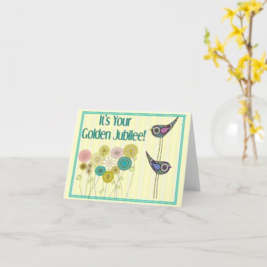 Nonnen die de Kaarten van de Nota van de Halleluja (Gele Bloem)