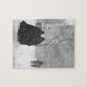 Nonnen in de sneeuw legpuzzel (Horizontaal)