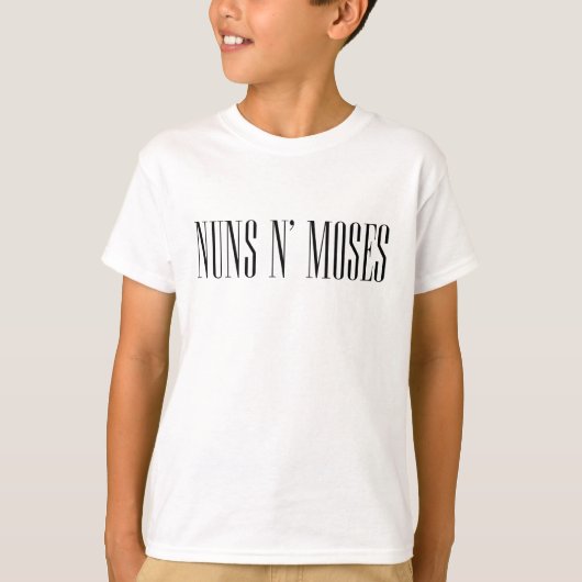 Nonnen N' Mozes T-shirt (Voorkant)