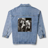 Nonnen roken  foto denim jacket (Achterkant)