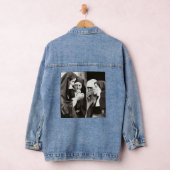 Nonnen roken  foto denim jacket (Hangar)