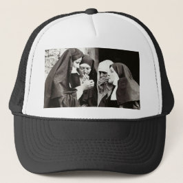 Nonnen roken  foto trucker pet