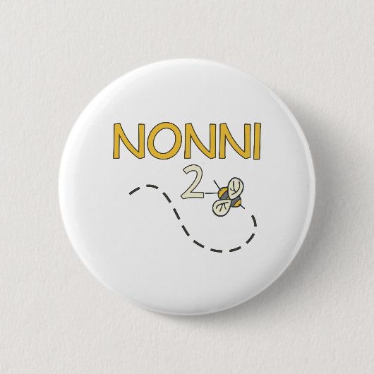 Nonni 2 Bee Ronde Button 5,7 Cm (Voorkant)