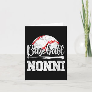 Nonni Baseball Speler Spel Dag Moeder#39; #39; s D Kaart
