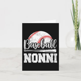 Nonni Baseball Speler Spel Dag Moeder#39; #39; s D Kaart