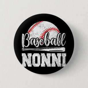 Nonni Baseball Speler Spel Dag Moeder#39; #39; s D Ronde Button 5,7 Cm