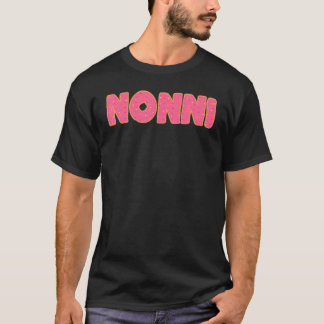 Nonni Donut Grandmoeder Doughnut Party T-shirt