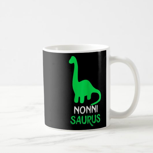 Nonni-saurus Funny Dino Dinosaur Nonnisaurus Koffiemok (Rechts)