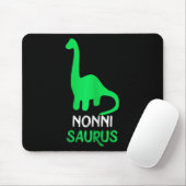 Nonni-saurus Funny Dino Dinosaur Nonnisaurus Muismat (Met muis)