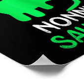 Nonni-saurus Funny Dino Dinosaur Nonnisaurus Poster (Hoek)