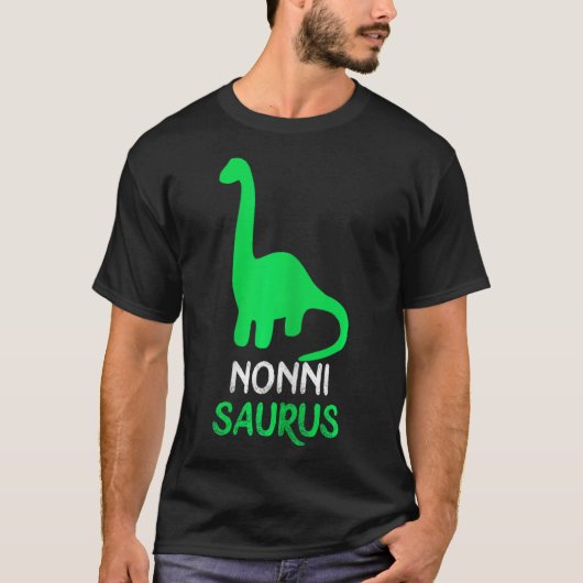 Nonni-saurus Funny Dino Dinosaur Nonnisaurus T-shirt (Voorkant)