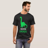 Nonni-saurus Funny Dino Dinosaur Nonnisaurus T-shirt (Voorkant volledig)