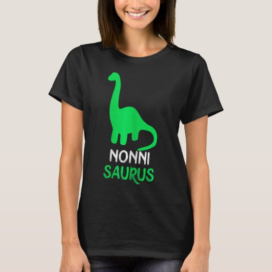 Nonni-saurus Funny Dino Dinosaur Nonnisaurus T-shirt (Voorkant)