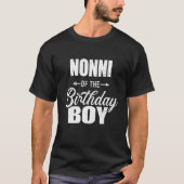 Nonni van de familie van de geboorte-jongen t-shirt (Voorkant)