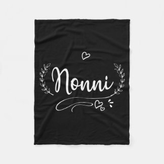 Nonni Vrouwen Nonni Cadeaus Voor Oma Verjaardag Fleece Deken