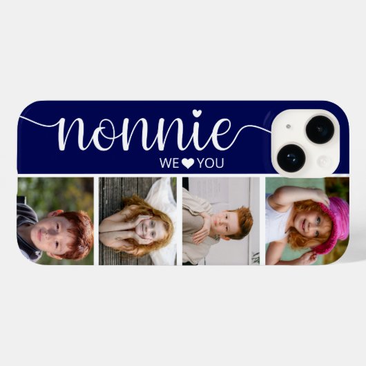 Nonnie 4 Foto Case-Mate iPhone Case (Achterkant (horizontaal))