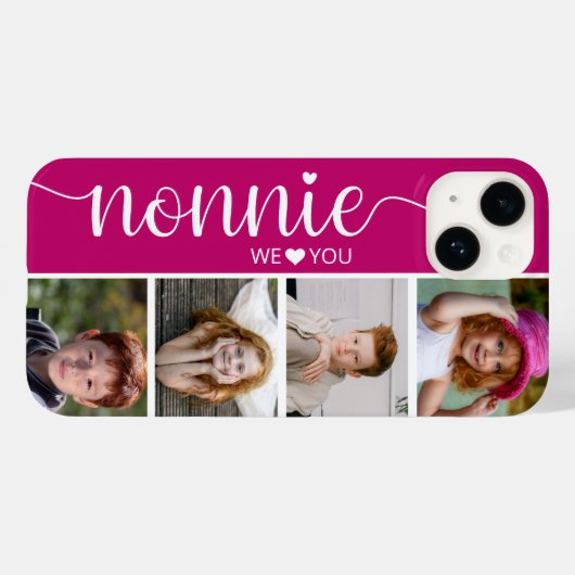 Nonnie 4 Foto Case-Mate iPhone Case (Achterkant (horizontaal))