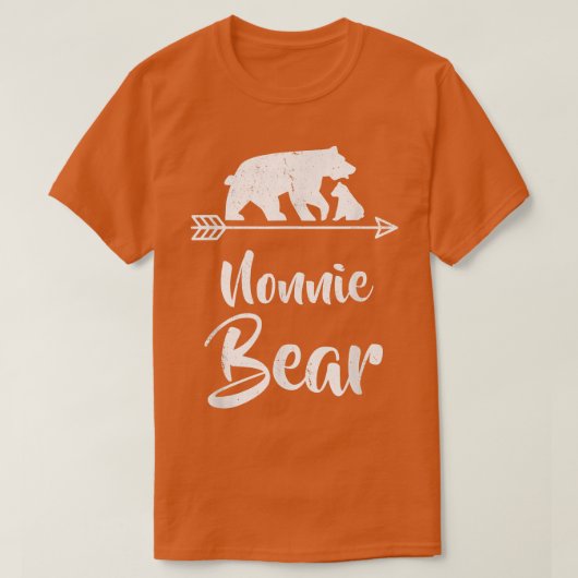 Nonnie Beer Matching Family kerstkostuum T-shirt (Design voorkant)